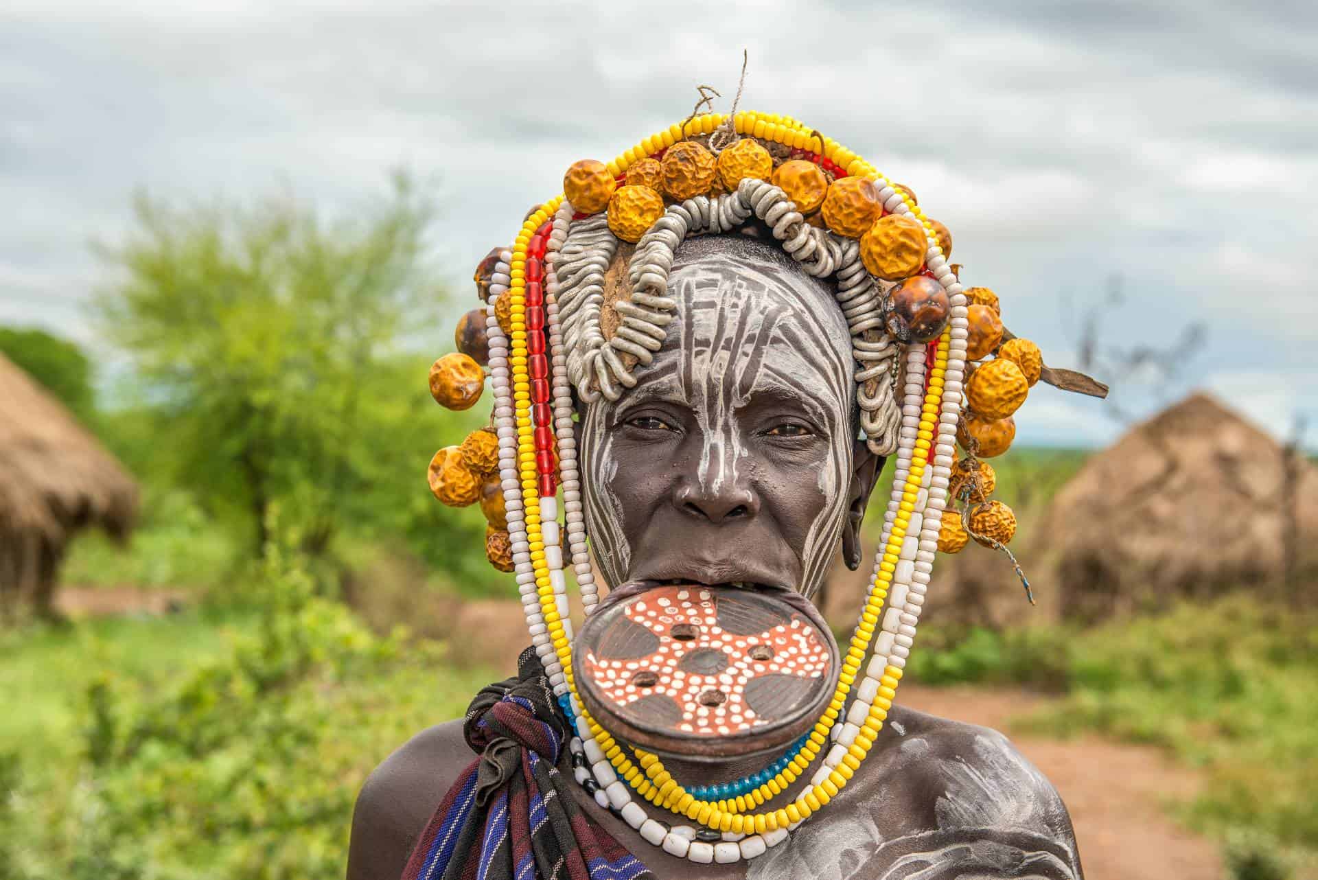 The Traditional Lip Plate Practice of the Mursi Tribe