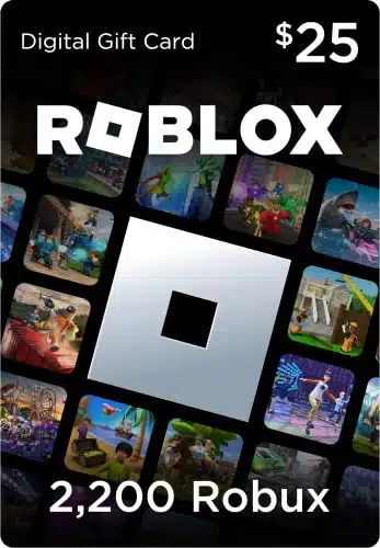Roblox Digital Gift Code for ,Robux [Redeem Worldwide   Includes Exclusive Virtual Item] [Online Game Code]