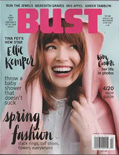 Bust April, May   Ellie Kemper, Tina Fey's New Star + ore Pages Inside Magazine