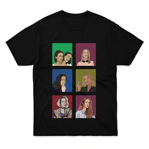 Generic Mens Womens Tshirt The Cotton Best Tee of Apparel Sarah Unisex Paulson Costume Shirt for Summer, Multicolor, One Size