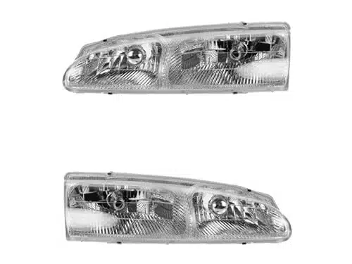 Headlight Assembly   Set of   Compatible with Ford Thunderbird