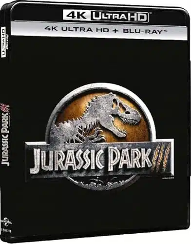 Jurassic Park III (K Ultra HD + Blu ray) Starring William H. Macy, Sam Neill, Tea Leoni (Jurassic Park ) [Spanish Artwork]
