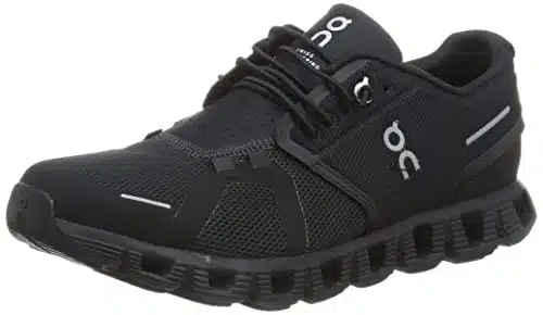 On Men's Cloud Sneakers, All Black, edium US
