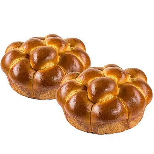 Pull Apart Challah Bread  Kosher  Traditional Challah for your Holiday or Shabbat Table  oz Per Challah Bread  Sternâs Bakery [Challah Breads Per Pack](Pull Apart Challah Bread)