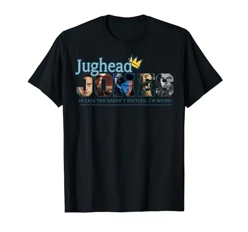 Riverdale Jughead Jones Portrait Text Fill T Shirt