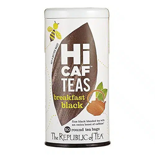 The Republic of Tea â HiCAF Breakfast Black Tea, Tea Bags, High in Caffeine
