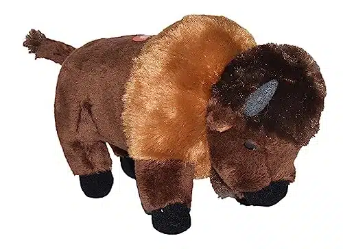 Wild Republic Wild Calls Bison Plush, Stuffed Animal, Plush Toy, Kids Gifts,