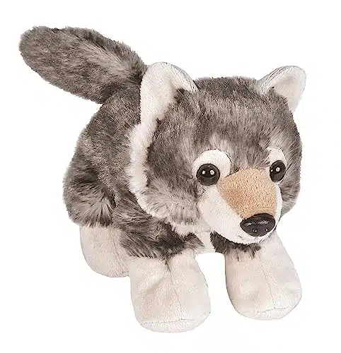Wild Republic Wolf Plush, Stuffed Animal, Plush Toy, Gifts for Kids, HugâEms