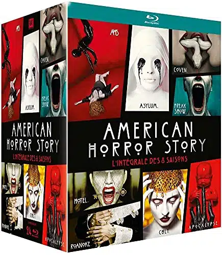 American Horror Story   (Seasons )   Disc Box Set [ Blu Ray, Reg.ABC Import   France ]