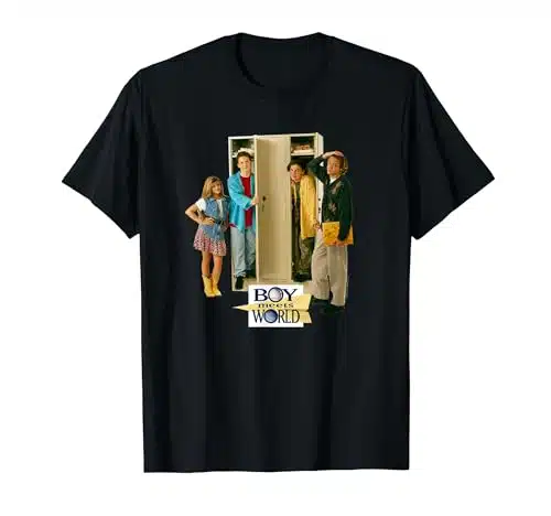 Boy Meets World Cast at Lockers T Shirt