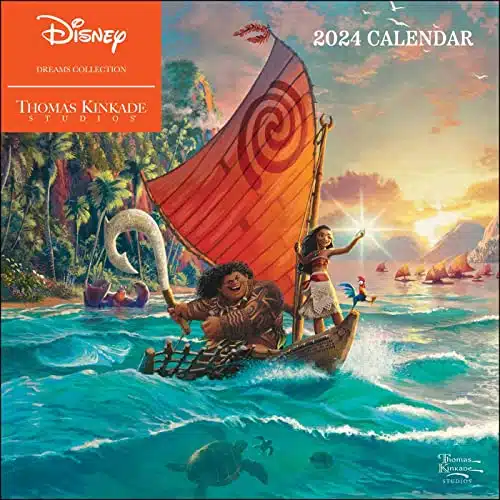 Disney Dreams Collection by Thomas Kinkade Studios all Calendar