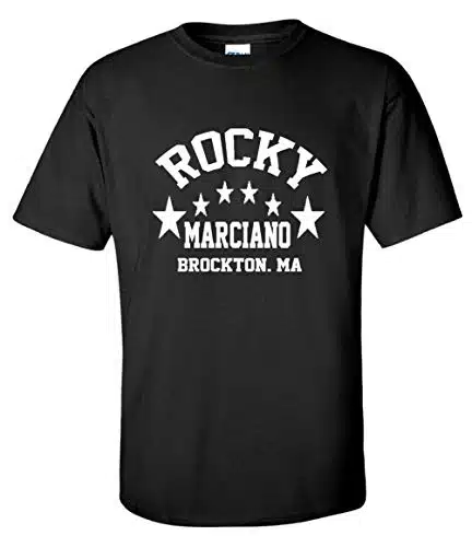 Marciano Rocky Boxing Gym Training Mens Black T Shirt (Medium)