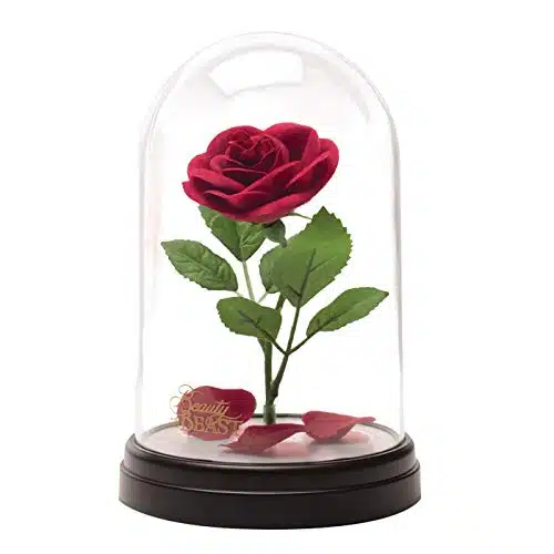 Paladone Beauty and The Beast Enchanted Rose Light, Touch Activated, Officially Licensed Disney Merchandise