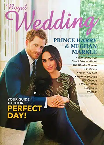 Royal Wedding Prince Harry & Meghan Markle Magazine Book Collectible