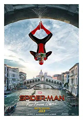 Spider Man Far from Home Movie Poster Limited Wall Art Print Photo Zendaya, Tom Holland Jake Gyllenhaal x#
