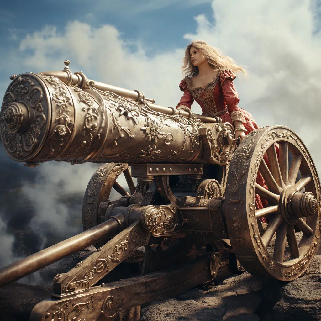 powerful queen cannon