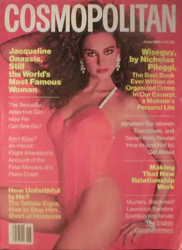 Cosmopolitan Magazine June Jill Goodacre (Single Back Issue)