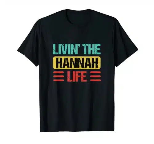 Hannah Name T Shirt