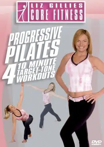 Liz Gillies Core Fitness   Progressive Pilates   Four inute Target Tone Workouts