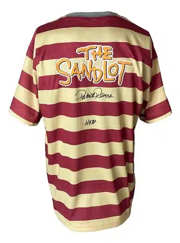 Patrick Renna Signed Custom The Sandlot Ham Porter Shirt Ham Inscribed JSA ITP