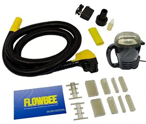 Flowbee Home Haircutting System with Flowbee Super Mini Vac   Clipper HeadHose, Vacuum & Accessories Included.