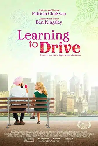 LEARNING TO DRIVE () Original Authentic Movie Poster x  Double Sided   Grace Gummer   Ben Kingsley   Patricia Clarkson   Sarita Choudhury
