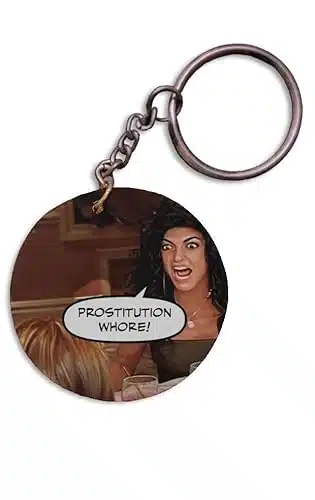 Real Housewives of New Jersey Keychain