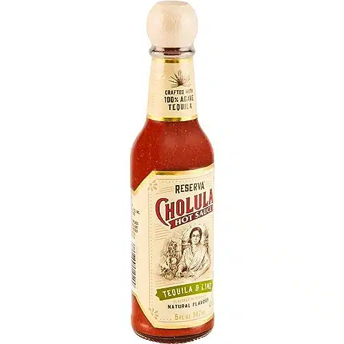 Cholula Tequila & Lime Reserva Hot Sauce (Crafted with % Agave Tequila), fl oz